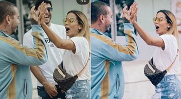 Anitta apagou Thiago Magalhães de foto com J Balvin - Reprodução/ Instagram