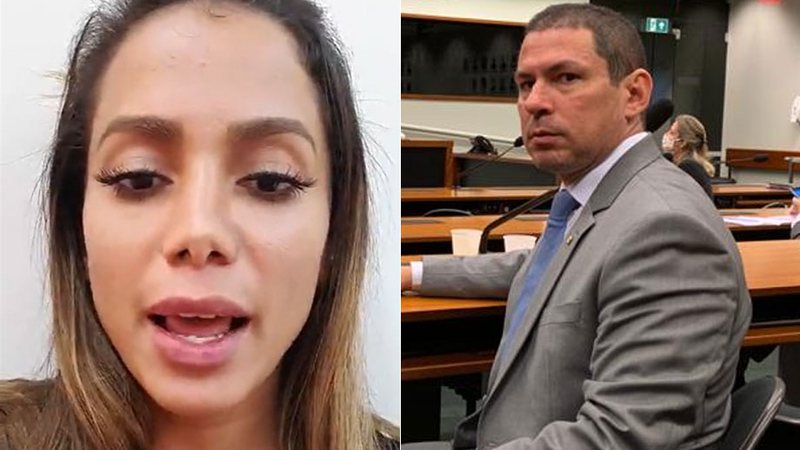 Anitta rebateu o deputado federal Marcelo Ramos após postagem no Twitter - Foto: Reprodução/ Instagram e Twitter