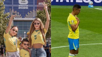 Anna Mariana se declarou para Casemiro nas redes sociais