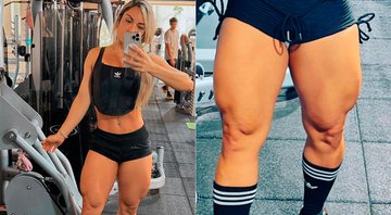 Anne Lima contou que é criticada por conta das pernas musculosas - Foto: Reprodução/ Instagram@love_lifeanne