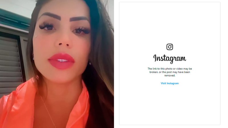 Anny Alves desativou Instagram após vídeo sobre a morte de MC Kevin - Foto: Reprodução/ Instagram@annyalvesbr