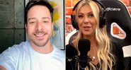 Antonela Avellaneda deu detalhes do namoro com Junior Lima - Foto: Reprodução/ Instagram@junior_lima e @matheusbaldi