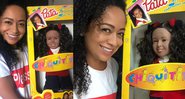 Aretha ainda falou sobre a importância da representatividade da boneca negra no país - Reprodução/Instagram
