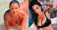 As ex-BBBs Ariadna Arantes e Clara Aguilar vendem conteúdo adulto no OnlyFans - Foto: Reprodução/ Instagram@ariadnaarantes e @claraaguilar