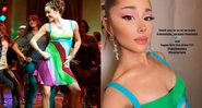 Ariana Grande copiou look do filme De Repente 30 - Foto: Reprodução e Instagram@arianagrande