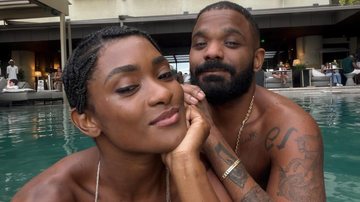 Arlindinho falou sobre o namoro com Erika Januza
