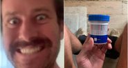 Armie Hammer aparece em vídeo aparentando estar alterado por conta de uso de drogas - Foto: Reprodução / Instagram@el_destructo_86