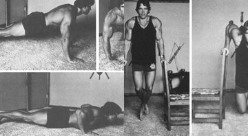 Em quarentena, Arnold Schwarzenegger ensina exercícios para fãs fazerem em casa - Foto: Reprodução / Instagram