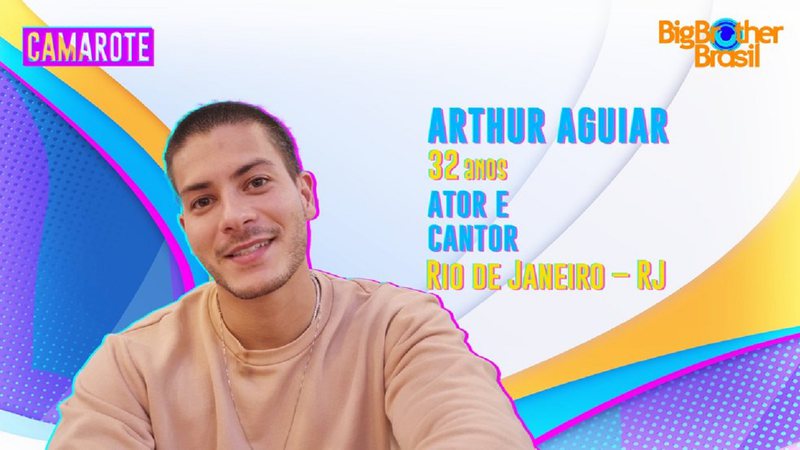 Arthur Aguiar é o oitavo participante confirmado no BBB 22 - Foto: Reprodução / Globo