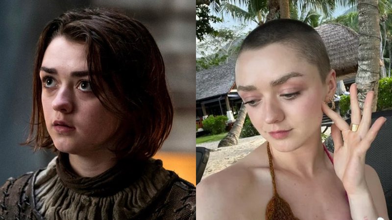 Maisie Williams ficou conhecida ao interpretar Arya Stark em Game of Thrones - Foto: Reprodução / Instagram / HBO