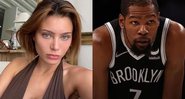 Lana Rhoades e o possível pai de seu filho, Kevin Durant