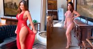 Babi Rossi mostrou bastidores de ensaio de lingerie - Foto: Reprodução/ Instagram@babicrisrossi