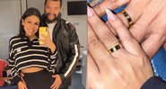 Ex-BBB de 41 anos chegou a receber críticas por ser 16 anos mais velho que a noiva - Reprodução / Instagram @babusantana