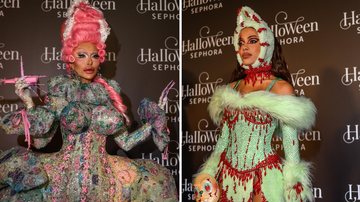 Sabrina Sato e Anitta roubam a cena durante evento da Sephora em SP - Fotos: Marcelo Bruzzi e Rodrigo Zorzi