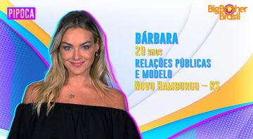 Bárbara é a sétima confirmada no BBB 22 - Foto: Reprodução / Globo