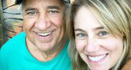 Juliana Baroni e seu pai, Rui Baroni - Reprodução/Instagram