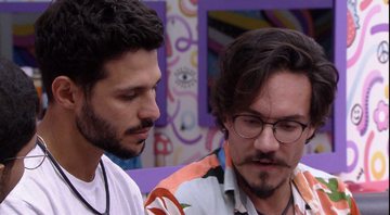 Rodrigo conversa com Eliezer sobre votação - Foto: Reprodução / Globo