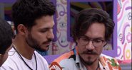 Rodrigo conversa com Eliezer sobre votação - Foto: Reprodução / Globo