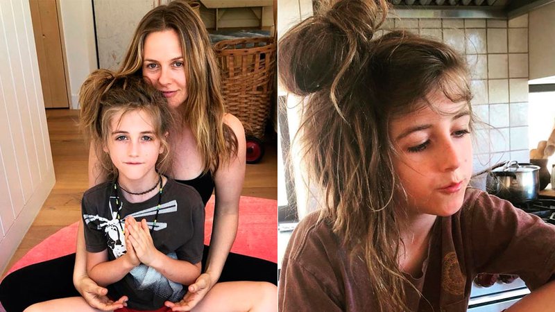 Alicia Silverstone defendeu a escolha do filho por cabelo comprido - Foto: Reprodução/ Instagram
