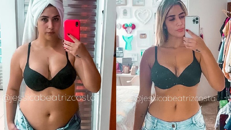 Influenciadora refletiu sobre o assunto após eliminar mais de 30 quilos - Foto: Reprodução / Instagram @jessicabeatrizcosta