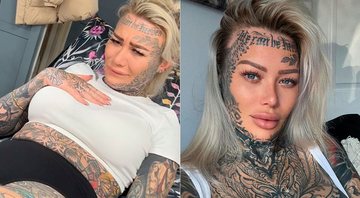 Becky Holt chocou seguidores ao mostrar sessão de tatuagem na vagina - Foto: Reprodução/ Instagram@becky_holt_bolt
