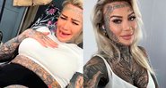 Becky Holt contou que tem 95% do corpo tatuado - Foto: Reprodução/ Instagram@becky_holt_bolt