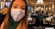 Belle Silva avistou rato em restaurante de Paris, na França - Foto: Reprodução / Instagram