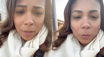 Belle Silva anda de trem em Londres e acaba se perdendo - Foto: Reprodução / Instagram