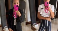 Belle mostrou peças de grifes como Guccie, Claudie Pierlot, Celine, entre outras - Reprodução/Instagram/@bellesilva