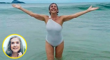 Betty Faria mostrou mergulho e contou que está esperançosa com 2023 - Foto: Reprodução/ Instagram@bettyfariaoficial