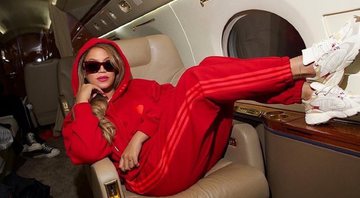 Beyoncé posa em jatinho para promover novos looks - Foto: Reprodução / Instagram
