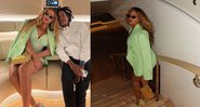 Embarcação possui um heliponto e local para prática de golf, com aluguel estimado em R$ 20 milhões - Reprodução/Instagram/@beyonce