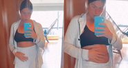 Bia Feres compartilha com seus seguidores como está seu corpo após dar à luz - Foto: Reprodução / Instagram @biaebrancaferes