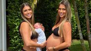 Bia e Branca Feres (à direita) falaram sobre cobrança por beleza após a maternidade