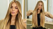 Bia Michelle apostou em megahair de 1 metro para o desfile na Sapucaí