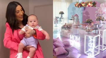 Bianca Andrade comemora seu aniversário e mesversário de seu filho em festa open house - Foto: Reprodução / Instagram @bianca