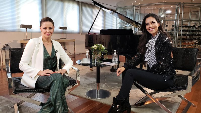 Bianca Rinaldi e Daniela Albuquerque conversam no programa desta quinta (07/10) - Foto: Reprodução / RedeTV!