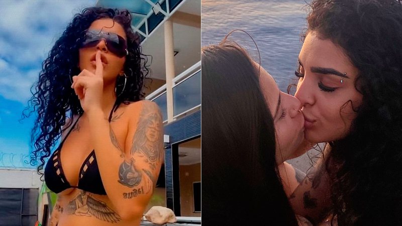 Bianca compartilhou foto de beijo e se declarou para a namorada - Foto: Reprodução/ Instagram@biancaoficial