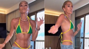 Adriane Galisteu entrou para lista de famosas que usaram biquíni do Brasil