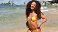 Aline Patriarca entrou para lista de famosas que usaram biquíni do Brasil
