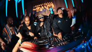 Rapper BK marca presença no after comandado por Deekapz - Foto: Caio Menezes
