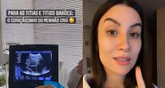 Boca Rosa compartilha ultrassom - Reprodução/Instagram@bianca