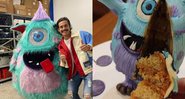 Nicolas Prattes é presenteado com bolo inspirado em fantasia do The Masked Singer - Foto: Reprodução / Instagram @nicolasprattes