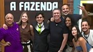Boninho aparece em 'A Fazenda' para divulgar seu novo reality show na Record