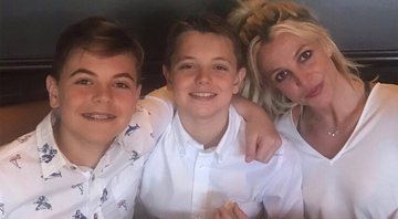 Britney Spears e os filhos, Sean Preston e Jayden James - Reprodução/Instagram