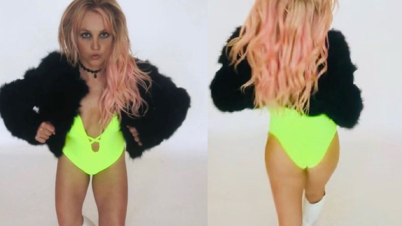 Britney também apareceu dançando em um vídeo - Reprodução/Instagram