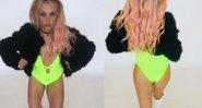 Britney também apareceu dançando em um vídeo - Reprodução/Instagram