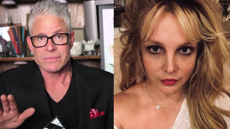 Maquiador comentou sobre a polêmica envolvendo tutela de Britney - Divulgação/Reprodução/Instagram
