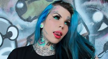 Bruna Lisboa tem mais de 85 tatuagens -- ela já perdeu a conta do número real - Foto: Reprodução / Instagram