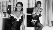 Bruna Marquezine foi fotografada de camisola e cinta-liga por Dani Michele